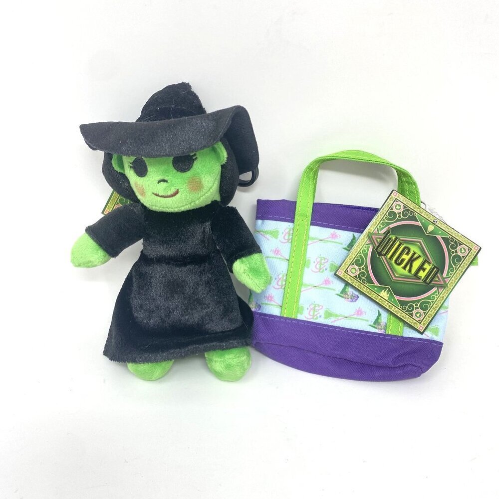 Wicked x Target Elphaba Plush Key Chain And Key Chain Pouch Mini Tote Movie